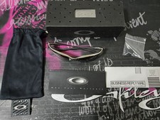 Rare Vintage OEM Oakley X Metal Half X Polished VR28 Black Iridium Lenses 04-142