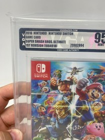 Super Smash Bros Ultimate Nintendo Switch Sealed New VGA 95 MINT Graded