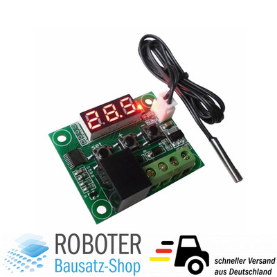 W1209 DC 12V Digitale Temperaturanzeige mit Regler / Thermostat DIY-Elektronik