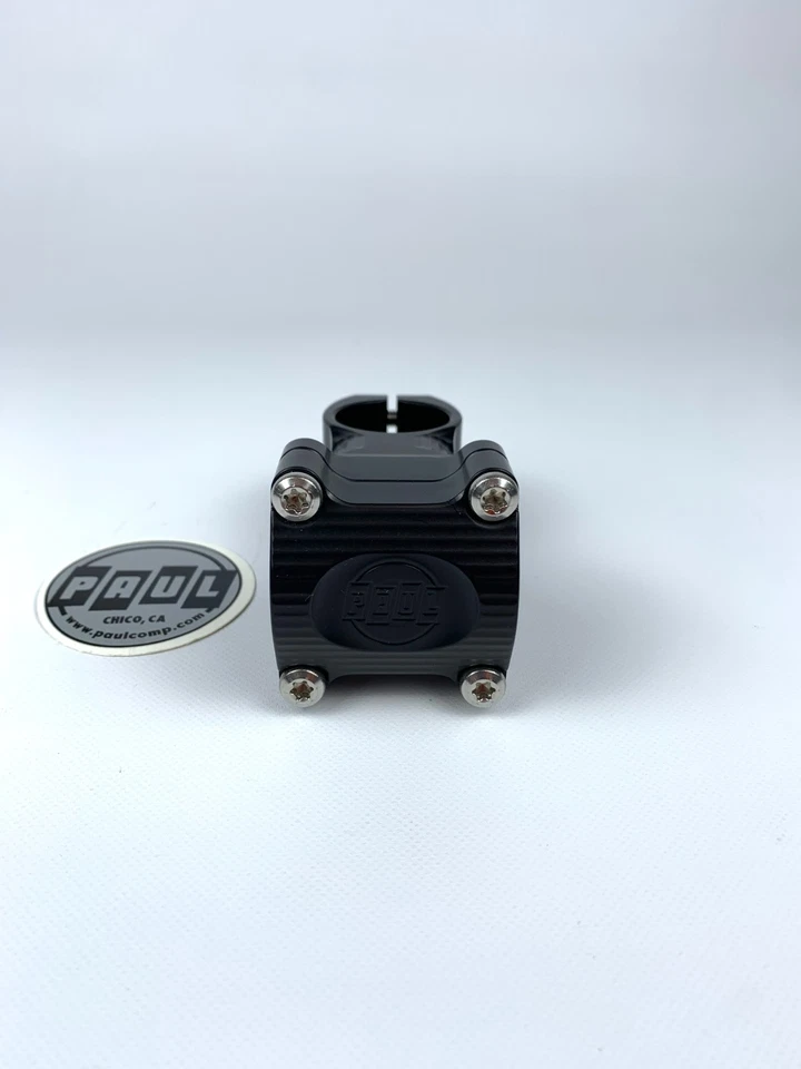 Paul Component Boxcar MTB ATB Bike Stem 50mm 31.8 Clamp 1 1/8" Aluminum Black US - Image 2 of 4