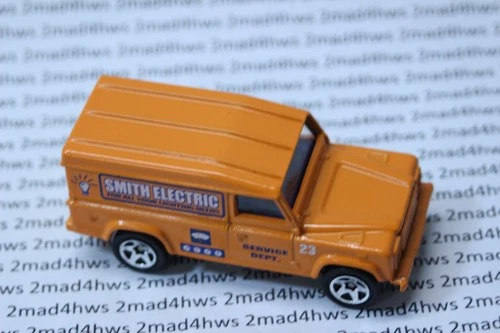 VINTAGE 1997 Hot Wheels orange loose LAND ROVER MKii CHINA BASE smith electric