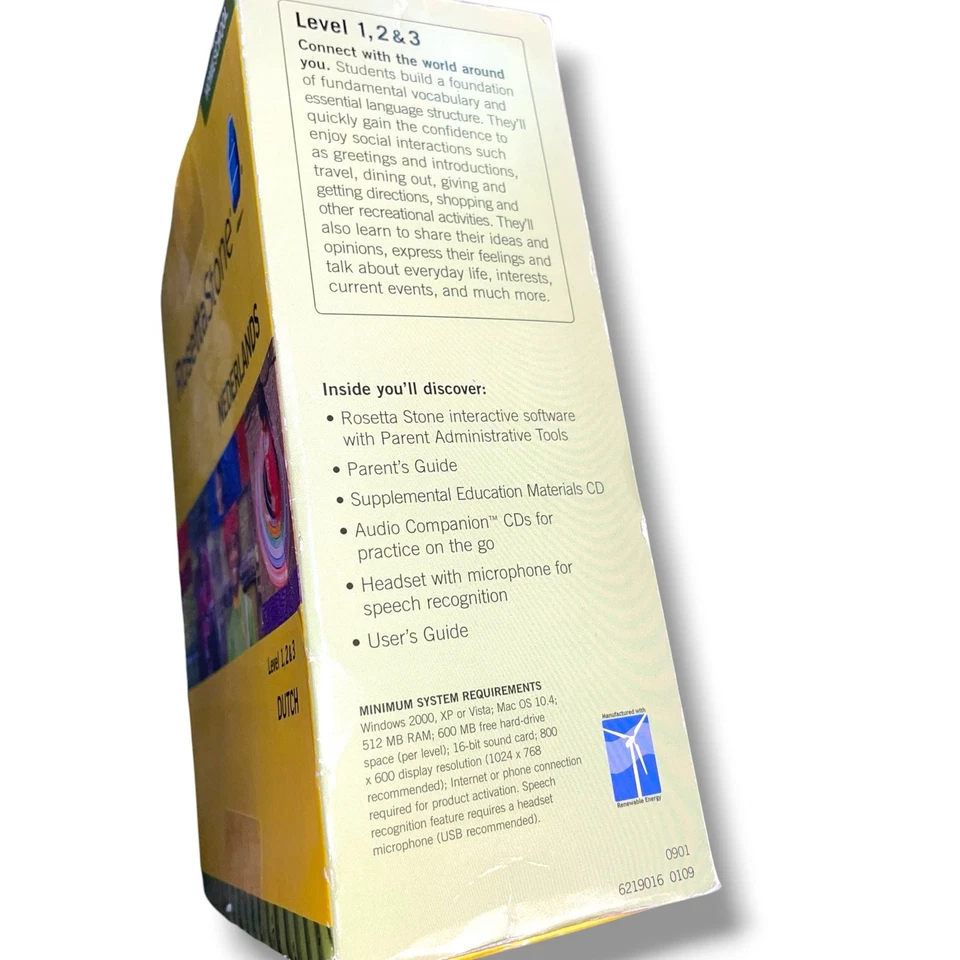 Rosetta Stone 1 2 & 3 Dutch Nederlands Homeschool Netherlands Audio Companion V3 - Image 2 of 4
