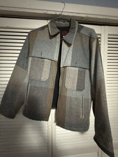 RARE EVISU Japan Patchwork Herringbone Tweed ...