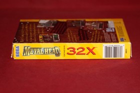 Metal Head (Sega Genesis 32X, 1995) Authentic Game Cartridge, CIB Complete