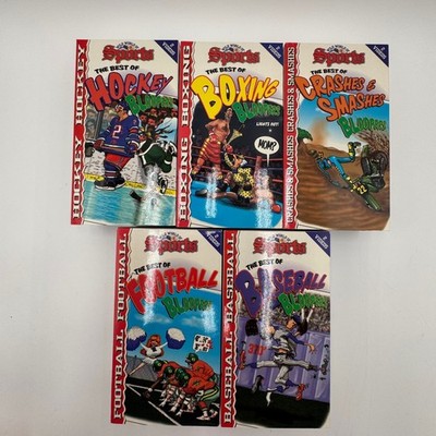 Vintage Wild World of Sports Bloopermania VHS Box Set 10 Videos Madacy Bloopers