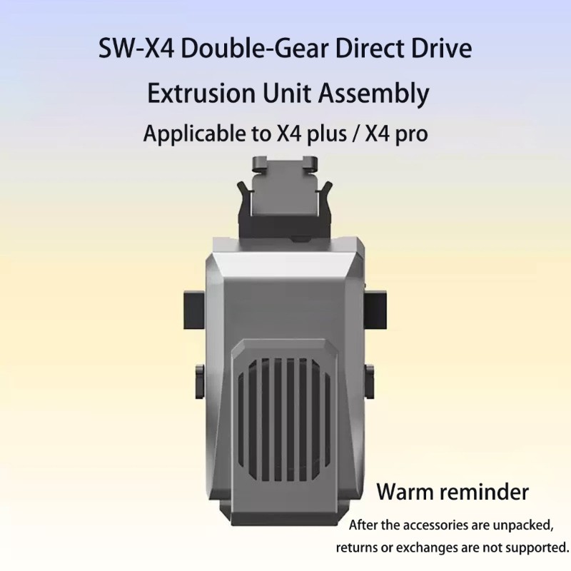 Heavy Duty Extruder High Temperature Resistance Light Weight Metal for SW-X4