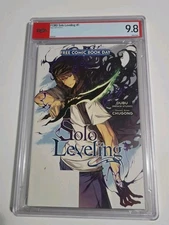 SOLO LEVELING #1 PSA 9.8 1ST APP APPEARANCE JINWOO SUN FREE COMIC BOOK DAY FCBD