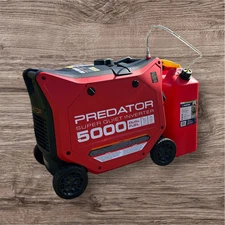 Predator 5000w With Scepter 5 Gal Fuel Can (Extended Run System) 