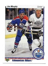 JOE MURPHY 1990-91 UPPER DECK ROOKIE CARD NEAR MINT CONDITION