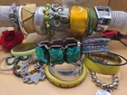 VINTAGE TO NOW BRACELET LOT 33+ FASHION COSTUME JEWELRY CUTE ASSORTMENT #2
