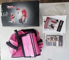 Ultimate Sandbag Core Fitness System Bag, Small, w/ 2 Filler Bags, No Sand, PINK