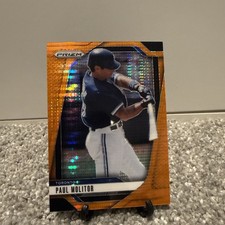 2025 Panini Prizm - Orange Pulsar Prizm - /399 Paul Molitor - #274