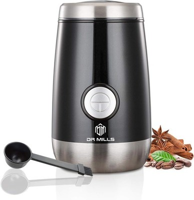 DR MILLS DM-7445 Kaffeemühle, elektrische Bohnen und getrocknete Gewürze