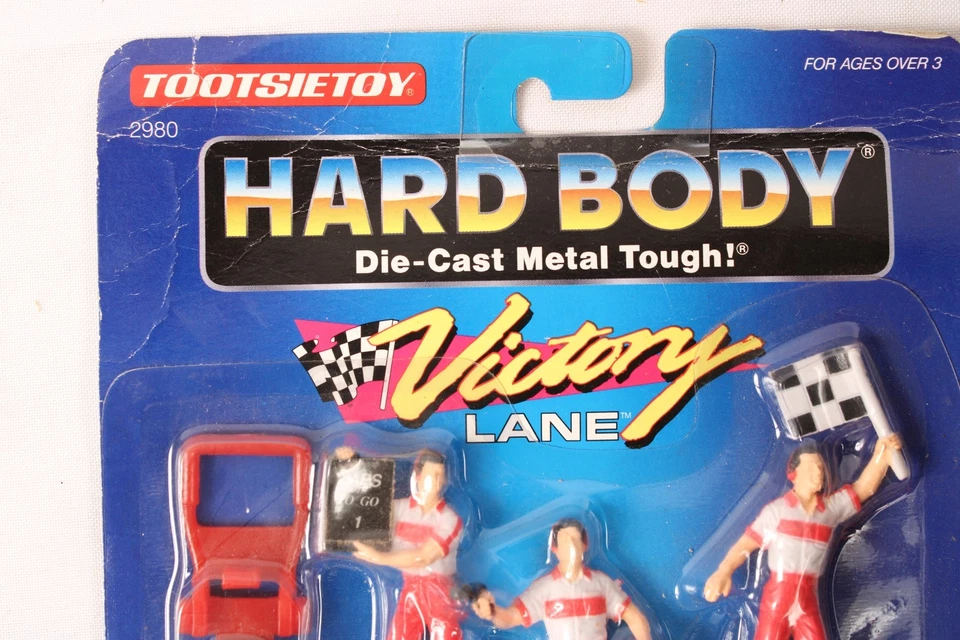 Tootsietoy 1992 1/43 carrocería dura NASCAR #15 Geoff Bodine Victory Lane Ford Foto 4 de 4