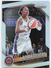 2025 Panini Prizm WNBA #64 Azura Stevens Silver Prizms Los Angeles Sparks