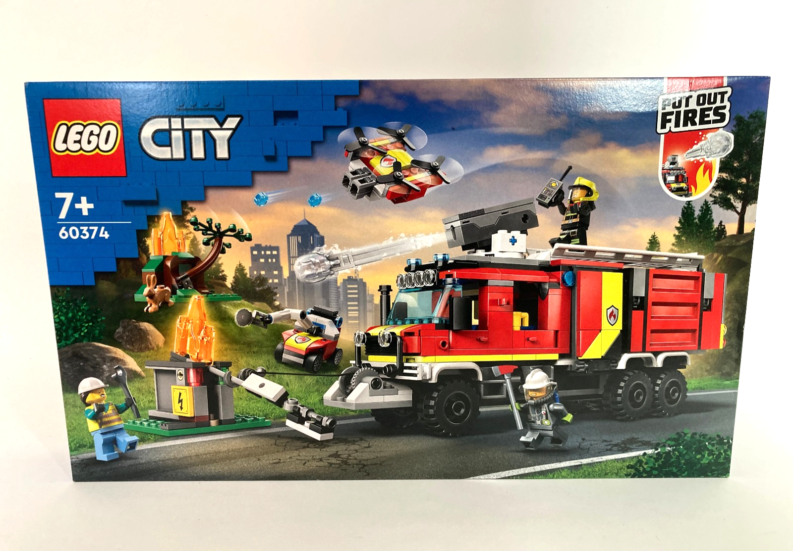 LEGO® City 60374 Einsatzleitwagen der Feuerwehr / LKW Leiterwagen - NEU/OVP(l.La - Bild 3