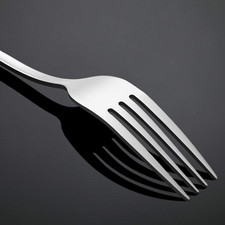 Silverware, Dinner Fork 8 Inches, Forks Set of 12 Premium Food Grade Stainles...