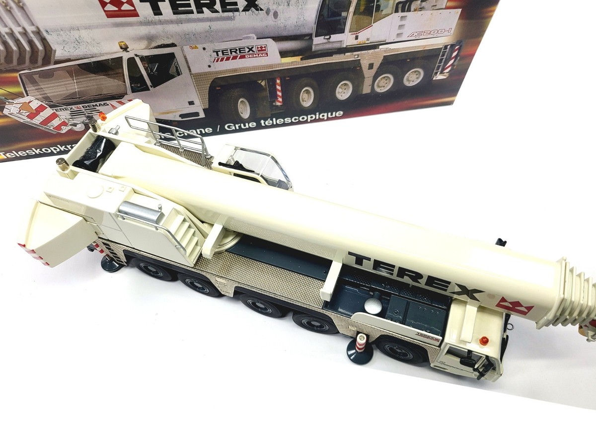 Terex Demag AC200-1 Mobile Crane - NZG 1:50 Scale Diecast