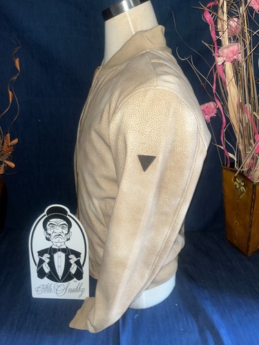guess jacke SMALL an MEDIUM Neu Beige Stepp Bomber M5OL10WH1 - Bild 2 von 6