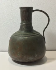 Antique Hand-Forged Copper Ewer Jug – Ottoman / Middle Eastern c 1880–1930 VIDEO