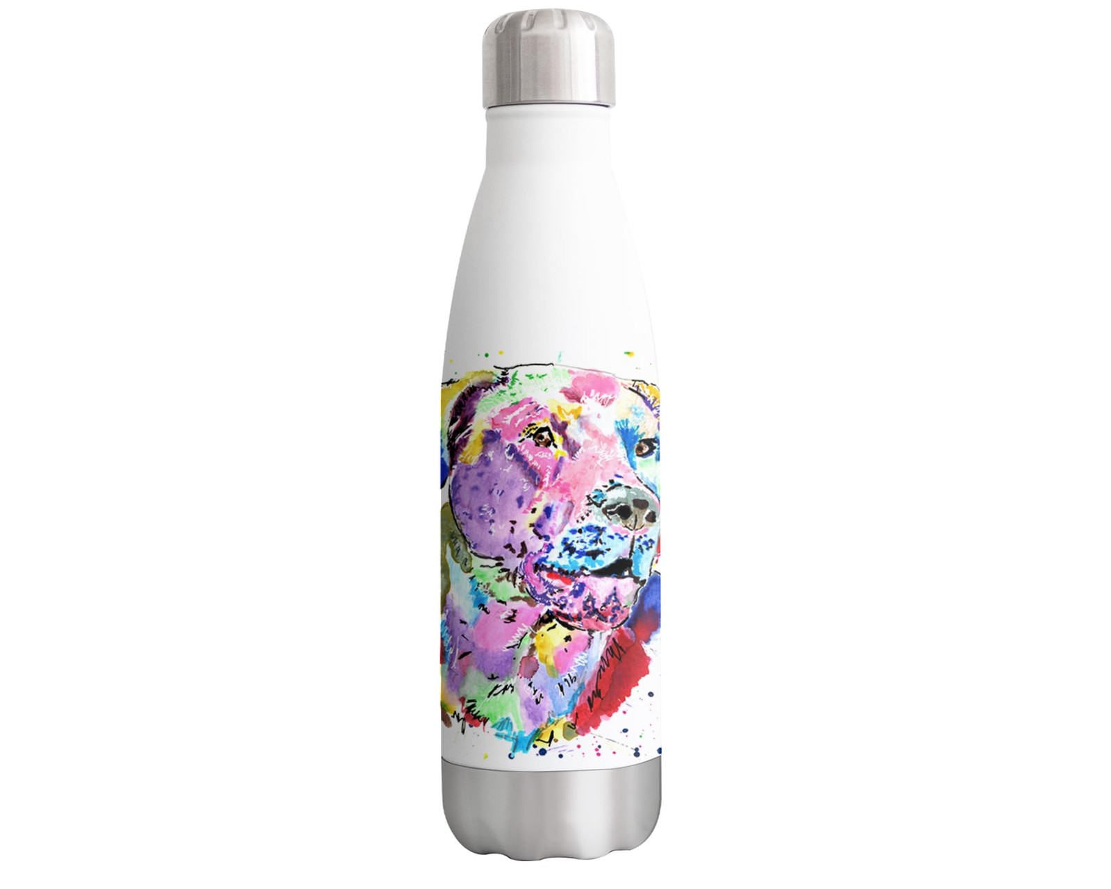 Labrador retriever dog Pet Animals Bottle double Wall Stainless steel 500ml