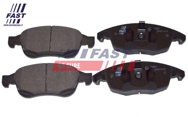 Fast FT29514 Bremsbelagsatz FüR Scheibenbremse Bremsbelagsatz-image