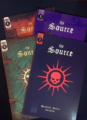 The Source #1-4 SET, Scout Comics, 2018 Two 1:10 Retailer Incentive covers #1 #3