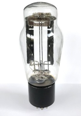 5U4 G  HALTRON Full Wave Rectifier Tube - Hanging filament - Foil Strip D-getter