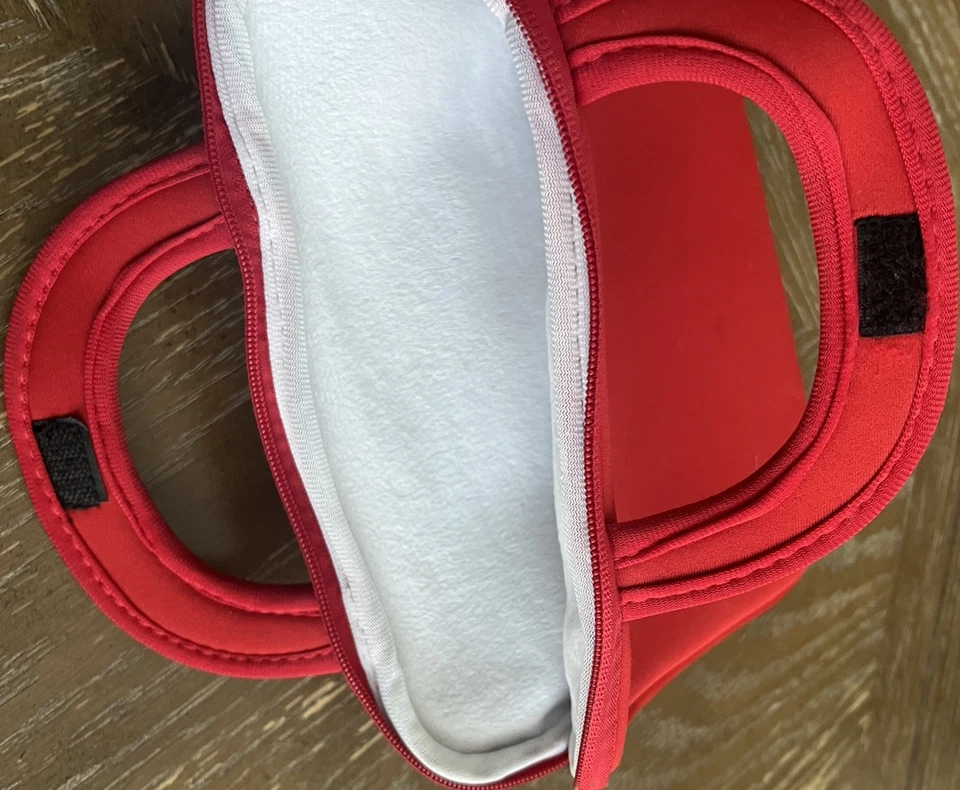 Paul Frank Zoom Julius iPad Red Neoprene Sleeve Carrying Case iPad 1 2 & 3rd - Image 2 of 4