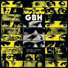 GBH Midnight Madness And Beyond LP PUNK ROCK Hardcore REISSUE Yellow Wax SEALED