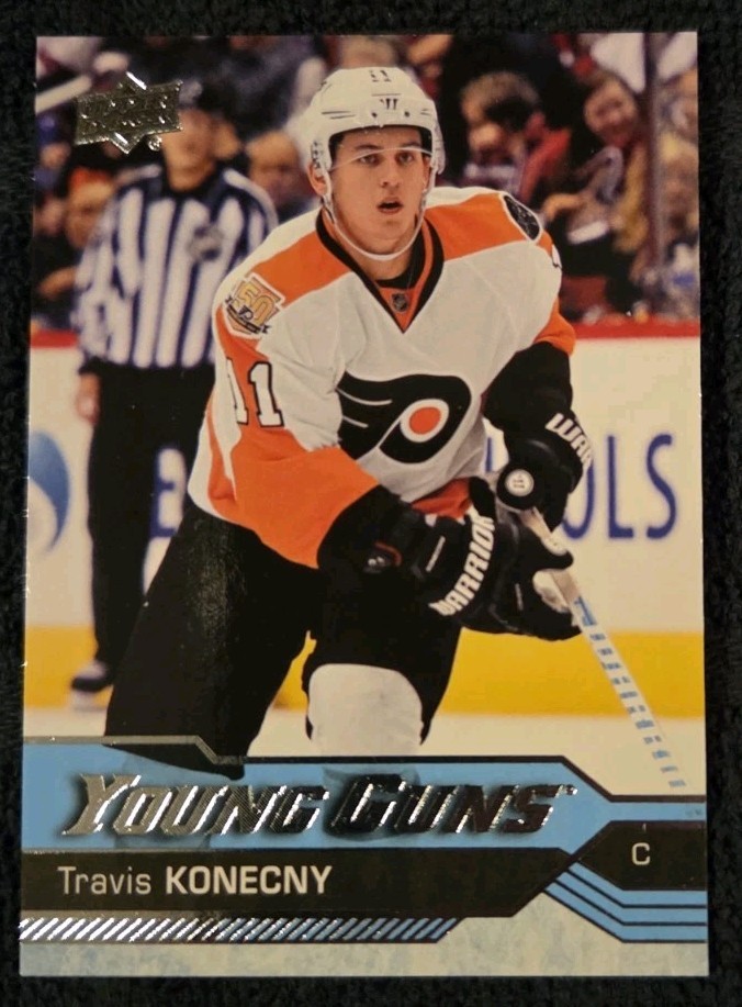 2016-17 Upper Deck Series One Young Guns Travis Konecny #217 RC Rookie Flyers 