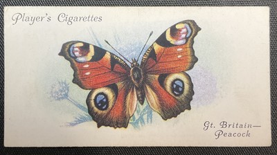 butterfly cigarettes Vintage Hignett's 20 Cigarette Packet Pack Vintage woven Silk TOBACCO Cigarette