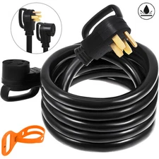 50A 30ft RV Extension Cord STW Power Cable for Trailer Motorhome Camper