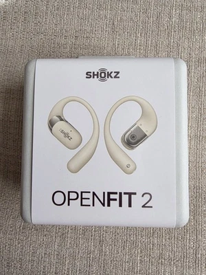 BRAND New Shokz OpenFit 2 True Wireless Open-Ear Earphones - Beige T920