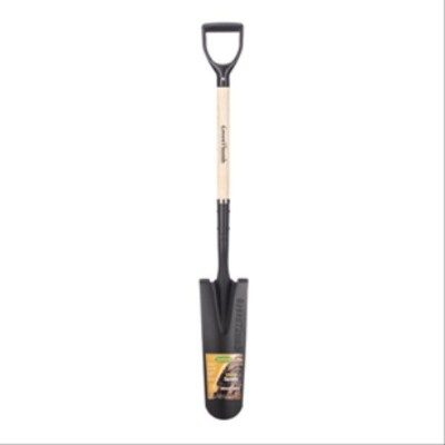 Green Thumb GT-ST212 D Handle Drain Trenching Shovel Spade - 3
