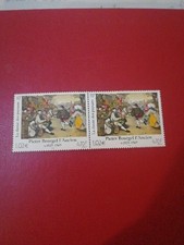 Timbre  FRANCE -Tableau de Pieter BRUEGEL l'Ancien  2001 Neuf ** YT3369 PAIRE