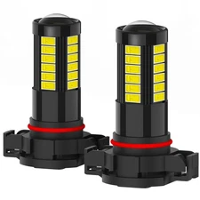 CANBUS H16 LED Fog Light Bulbs Daytime Running Light DRL 2000LM 6000K White New