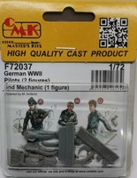 MW22 Cmk F72037 German Pilots+Mechanic Wwii 1/72 Figure