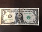 2021 $1 Fancy Serial #  True Repeater Note With Bookend Double Zeros L00363600 — photo 2
