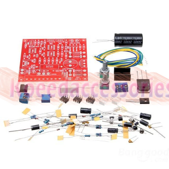 0-30V 2mA-3A Adjustable DC Regulated Power Supply DIY Kit Short w/ Protection P9 - Image 2 of 3