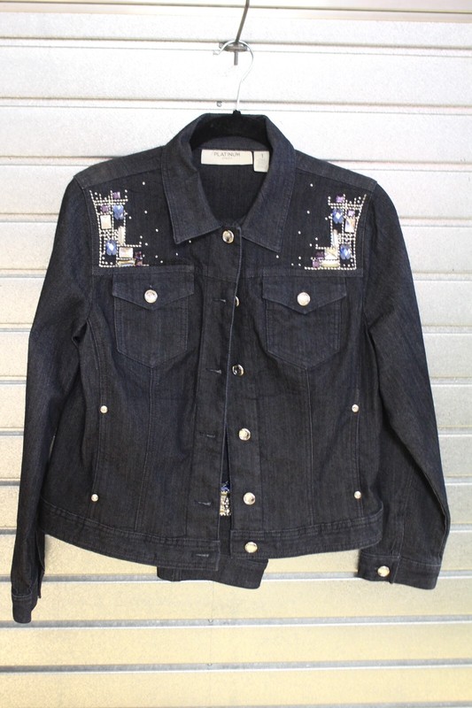Vintage chico platinum denium  suit  jacket