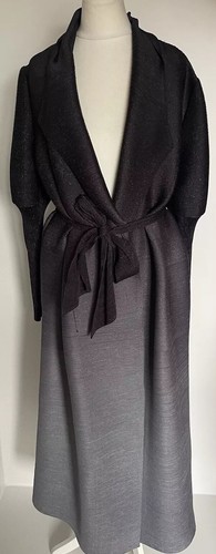 **LIKE**Issey Miyake Pleats Please/Plisse Fabric Long Abaya Modest Dress/coat - Picture 10 of 15