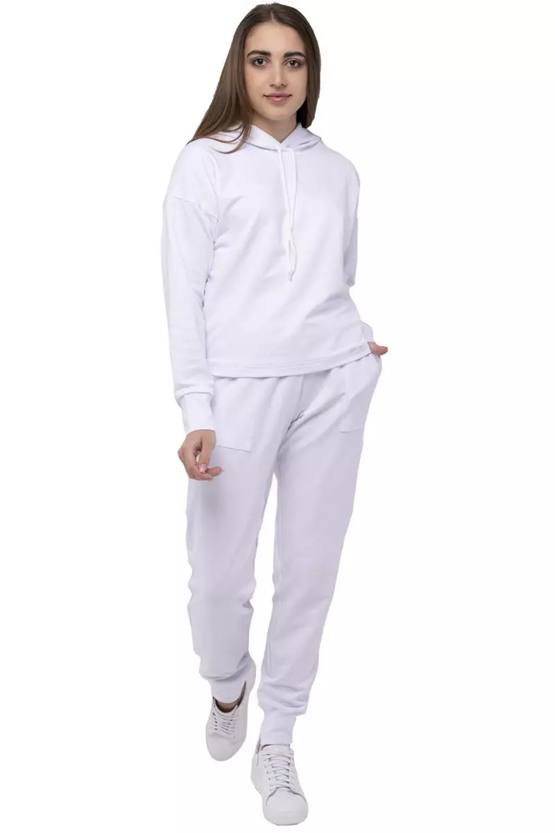 White tracksuit 2025