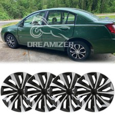 For Saturn Ion 2003-2007 4pcs 15 Inch Abs Hubcaps Rim Steel Wheel Tire Covers For Saturn Ion 2003-2007 4pcs 15 Inch Abs Hubcaps Rim Steel Wheel Tire Covers