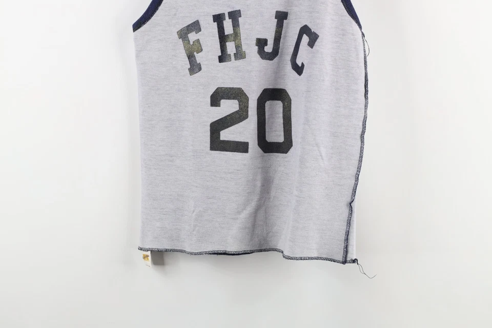 Camiseta deportiva de baloncesto reversible tejida pequeña vintage años 70 Russell Athletic para mujer EE. UU. Foto 3 de 4