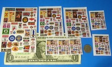 HO 1:87 OR N Railroad Train CUT PEEL CLEAR STICKERS CAR GARAGE BUILDING SIGNS