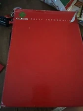 1990 MARCH ALFA ROMEO 89 CE MEDIA PRESS KIT INDY Racing PHOTOS SLIDES RARE MINT