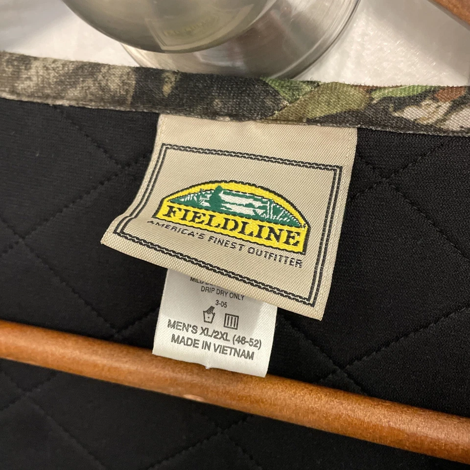 Mossy Oak Duck Trap Hunting VEST Padded Back Orange Flag SIZE XL/2XL Fieldline - Image 2 of 4