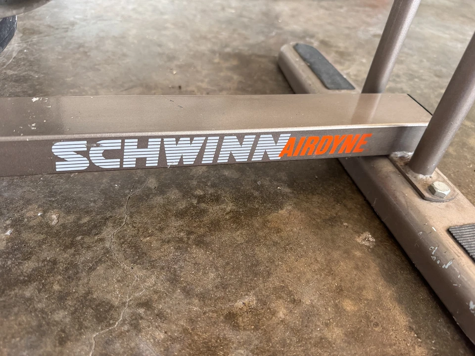 Vintage Schwinn AirDyne Dual Action Stationary Exercise Bike Grey - Dallas - Image 2 of 4