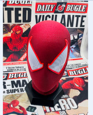 Across The Spider-Verse Scarlet Spiderman 3D Helmet Ben Reilly Mask Cosplay Prop
